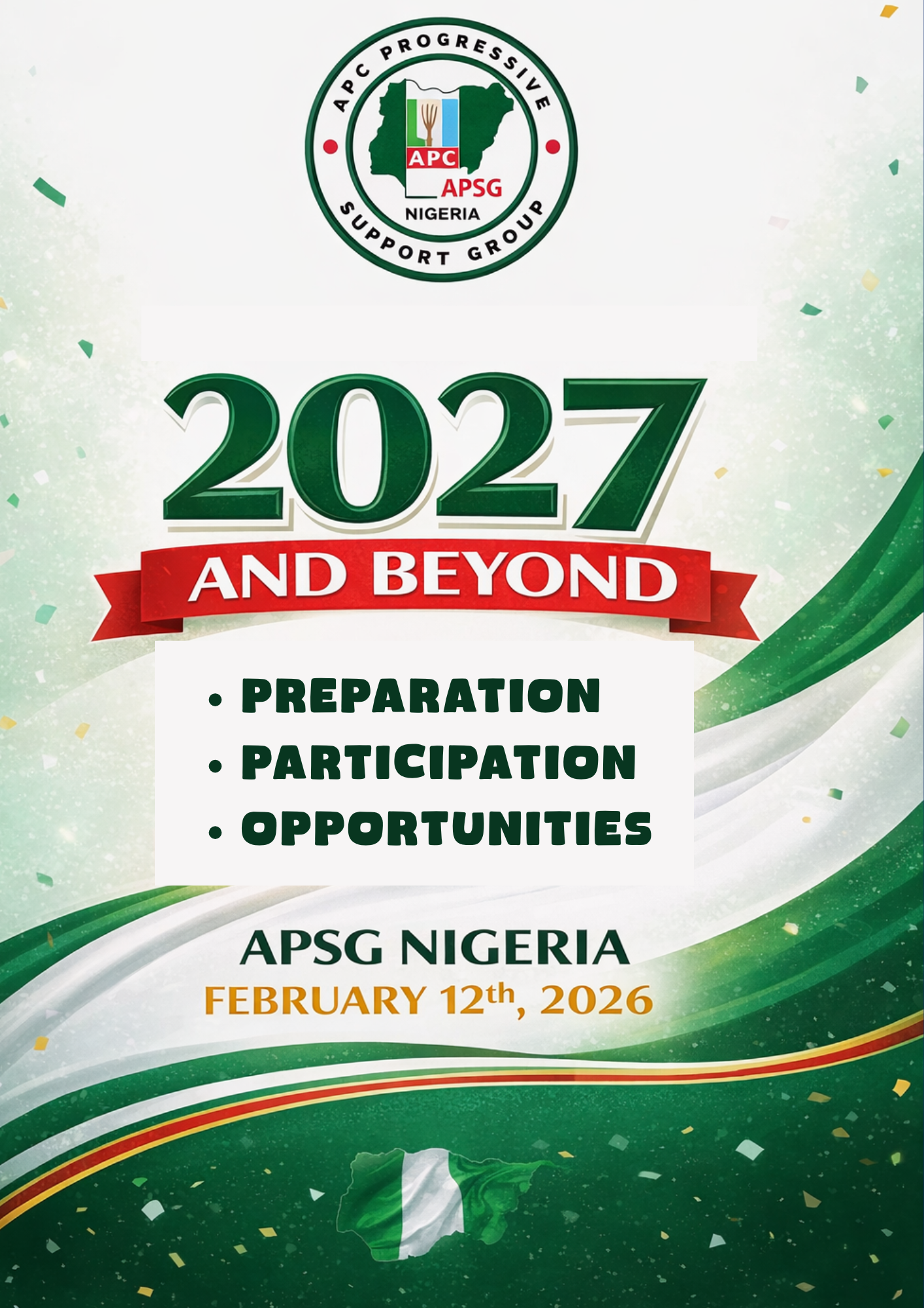APSG Inauguration Poster 1
